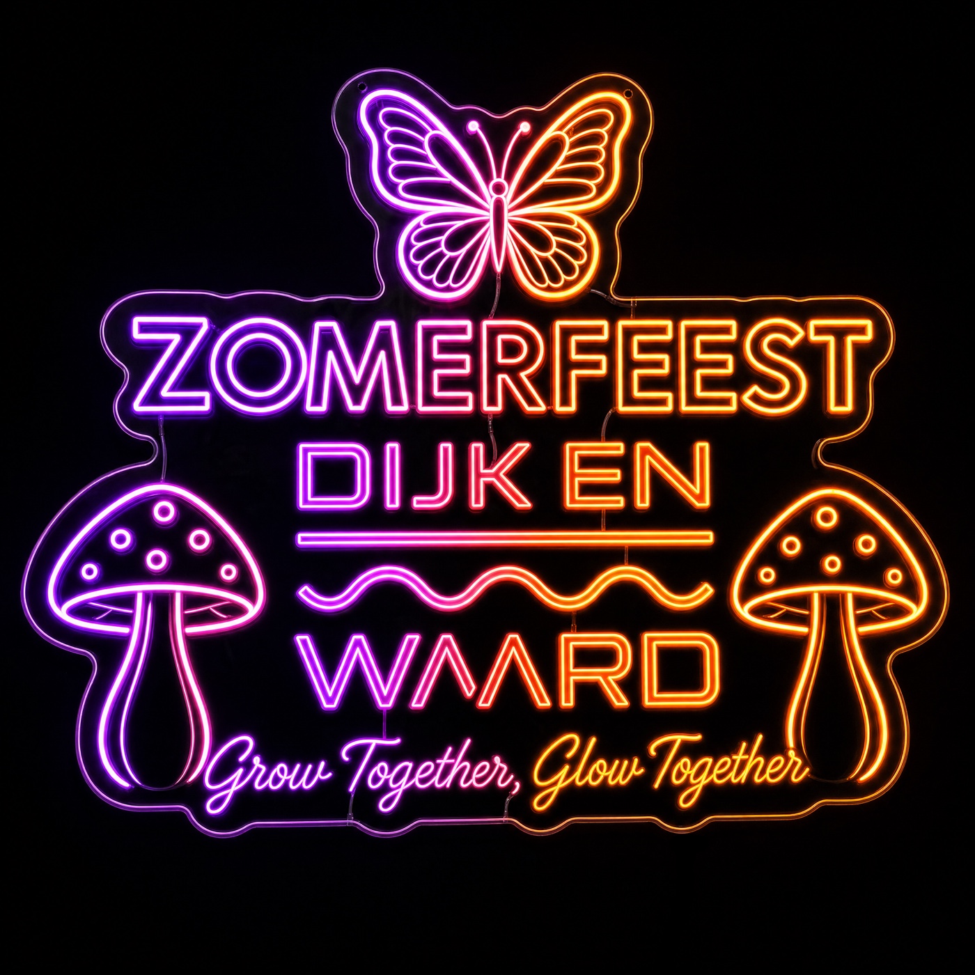 Zomerfeest Dijk en Waard — Grow Together, Glow Together